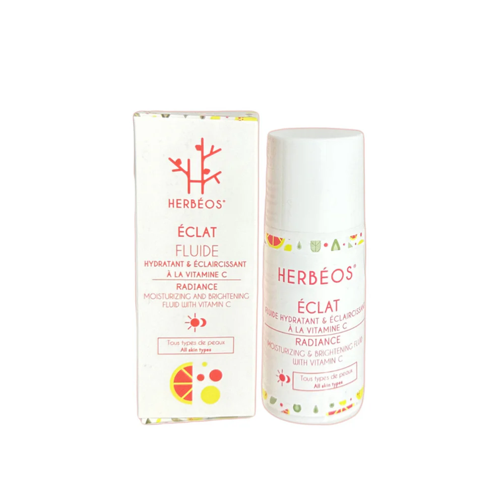 Offrez à votre peau éclat, jeunesse et hydratation avec notre fluide naturel à la Vitamine C, figue de barbarie bio et acide hyaluronique.