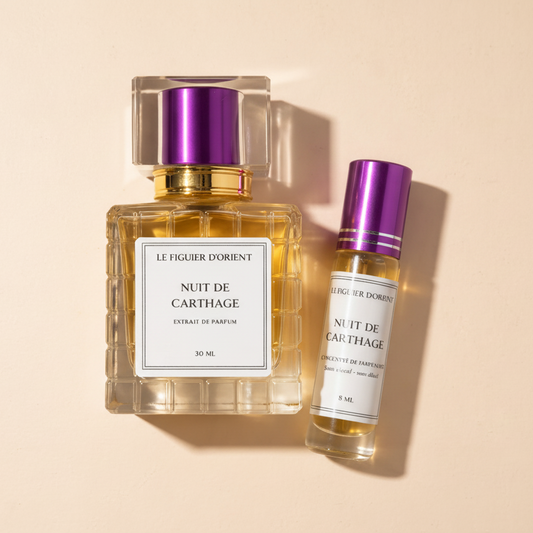 Nuit de Carthage – Extrait de parfum haute concentration avec musc offert