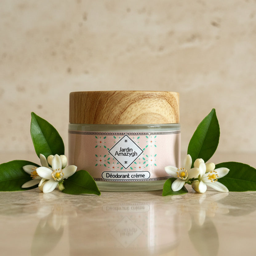 déodorant crème naturel pour peaux sensibles à la Fleur d'Oranger JardinAmazygh Le Figuier d'Orient