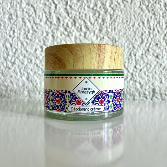 Déodorant crème anti-odeurs pour peaux sensibles - géranium et patchouli - 40g