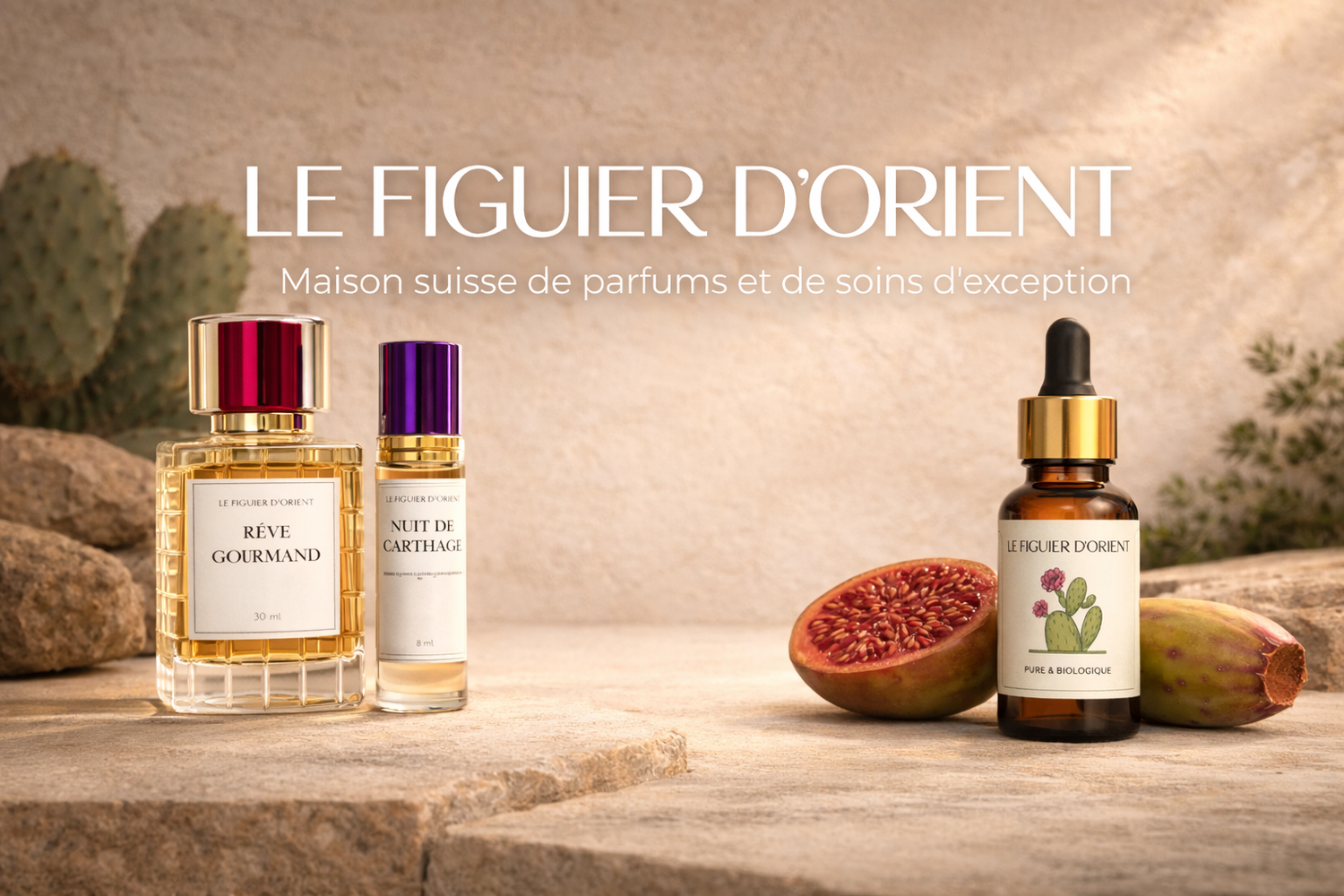 Le Figuier dOrient maison suisse de parfums et soins d'exception à l'huile de pépins de figue de barbarie
extraits de parfum, parfums de niche, figue de barbarie 