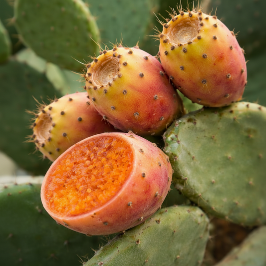 fruit figue de barbarie opuntia cactus