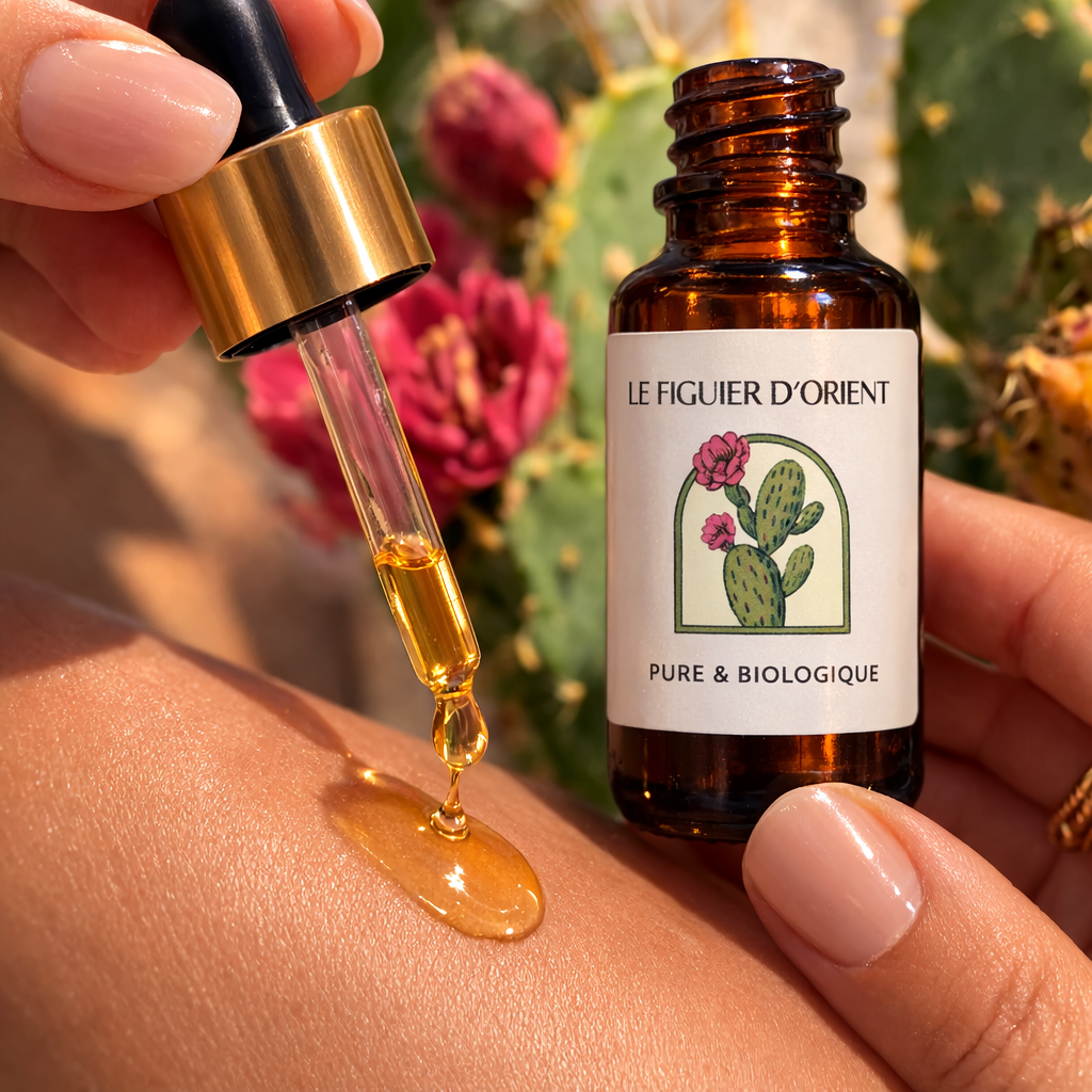 Huile précieuse de pépins de figue de barbarie biologique