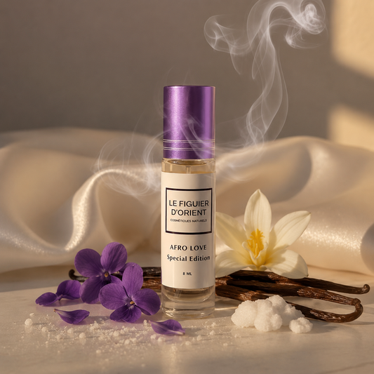 Afro Love - Musc concentré sans alcool à la vanille, violette et musc blanc - Le Figuier d'Orient
